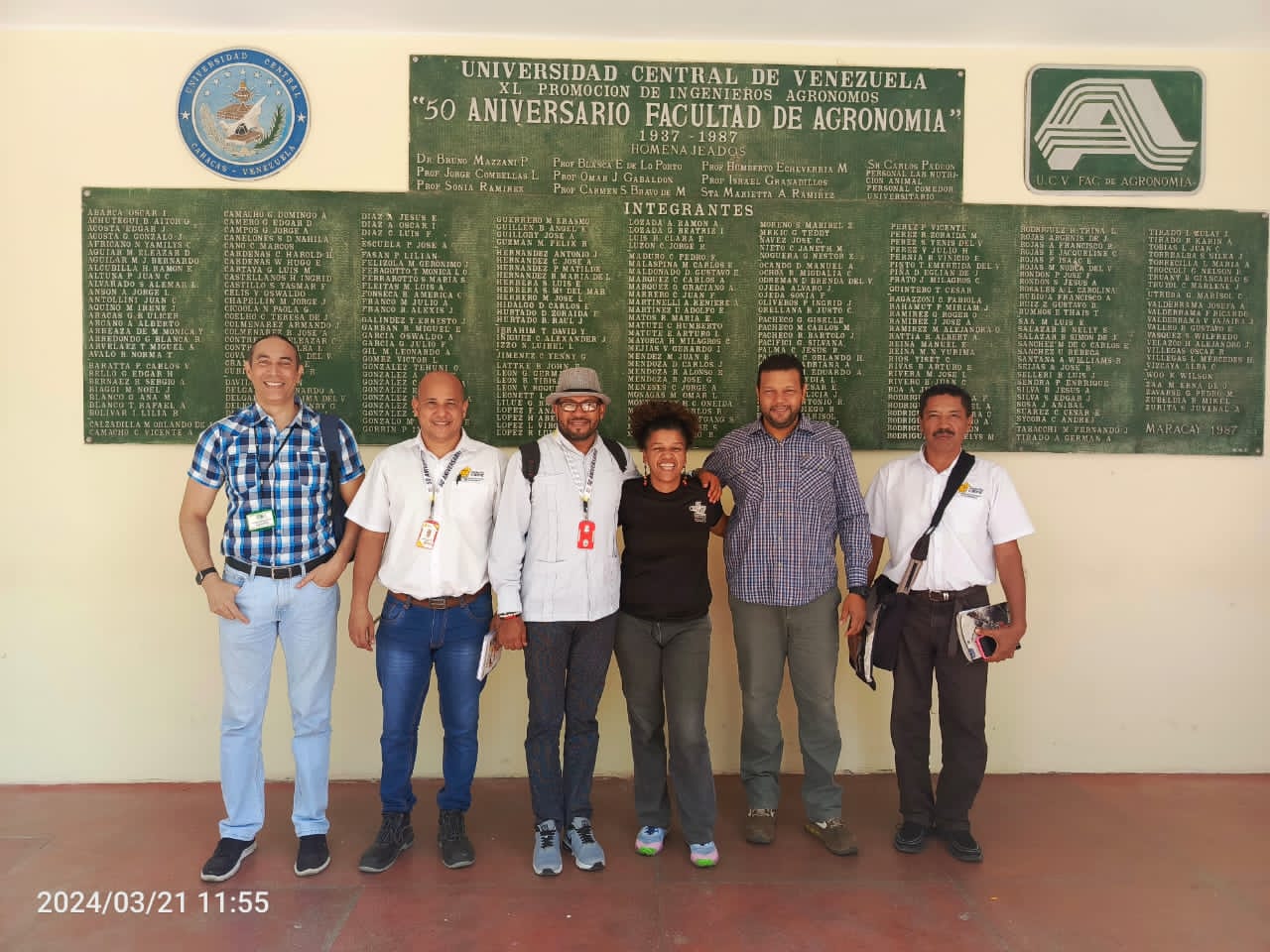 Personal de Investigación de la Fundación CIEPE realiza exploración de alianza con la Facultad de Agronomía de la Universidad Central de Venezuela (FAGRO - UCV) Núcleo Maracay