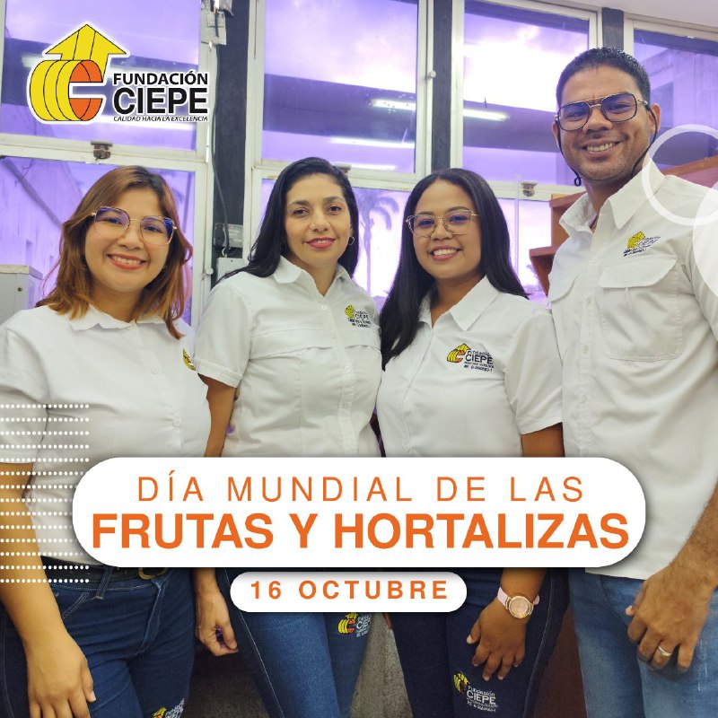 16 de Octubre: Día Mundial de las Frutas y Hortalizas.