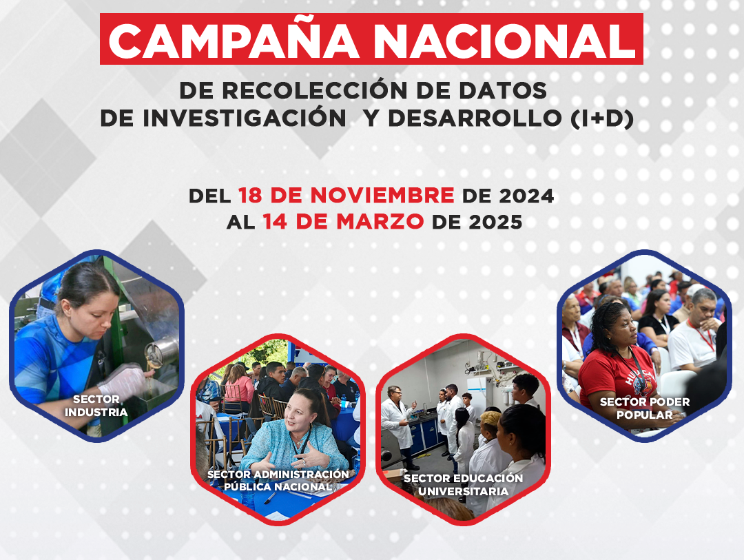 Participa en la Campaña Nacional de Recolección de Datos de Investigación y Desarrollo 2024 siguiendo estos pasos.