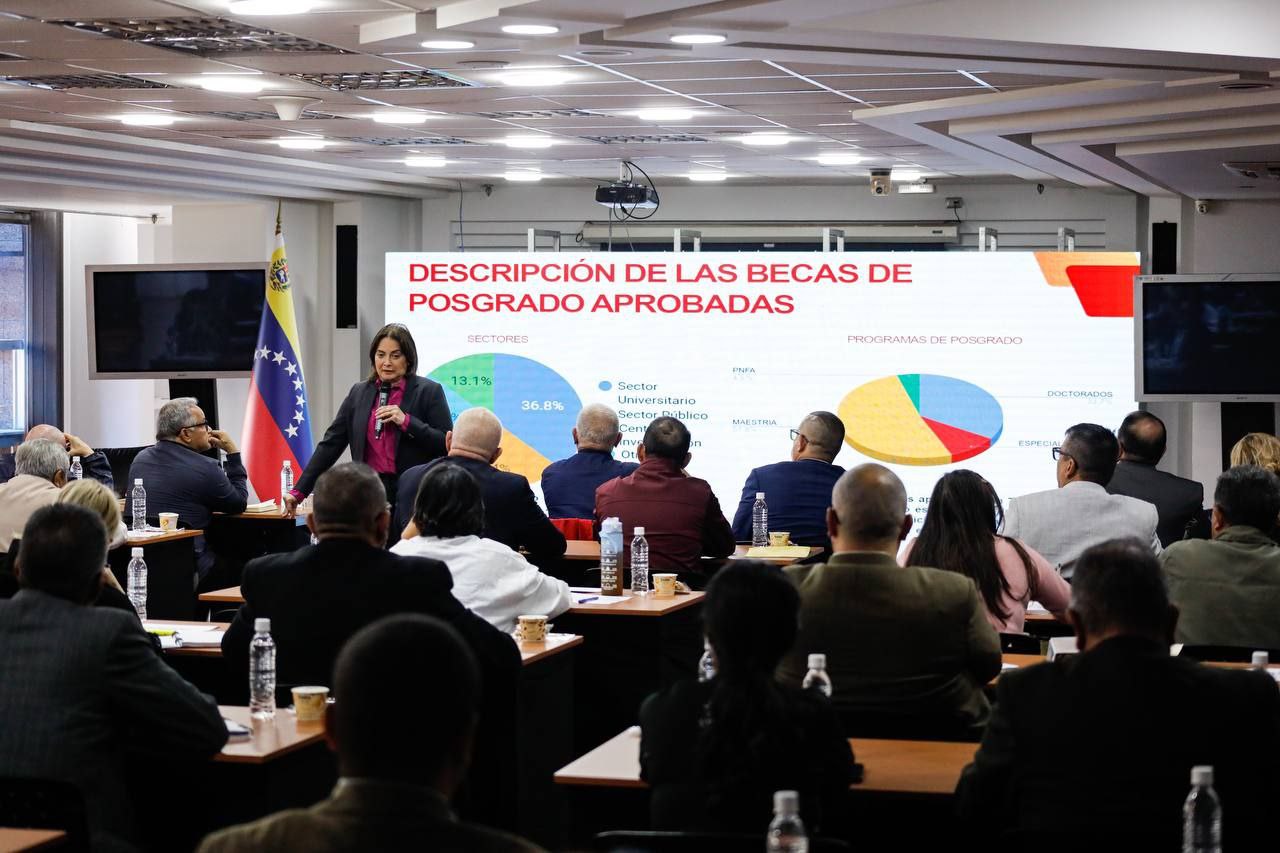 Presentacion a la Asociación de Rectores Bolivarianos (Arbol) el Plan Nacional de Ciencia, Tecnología e Innovación.