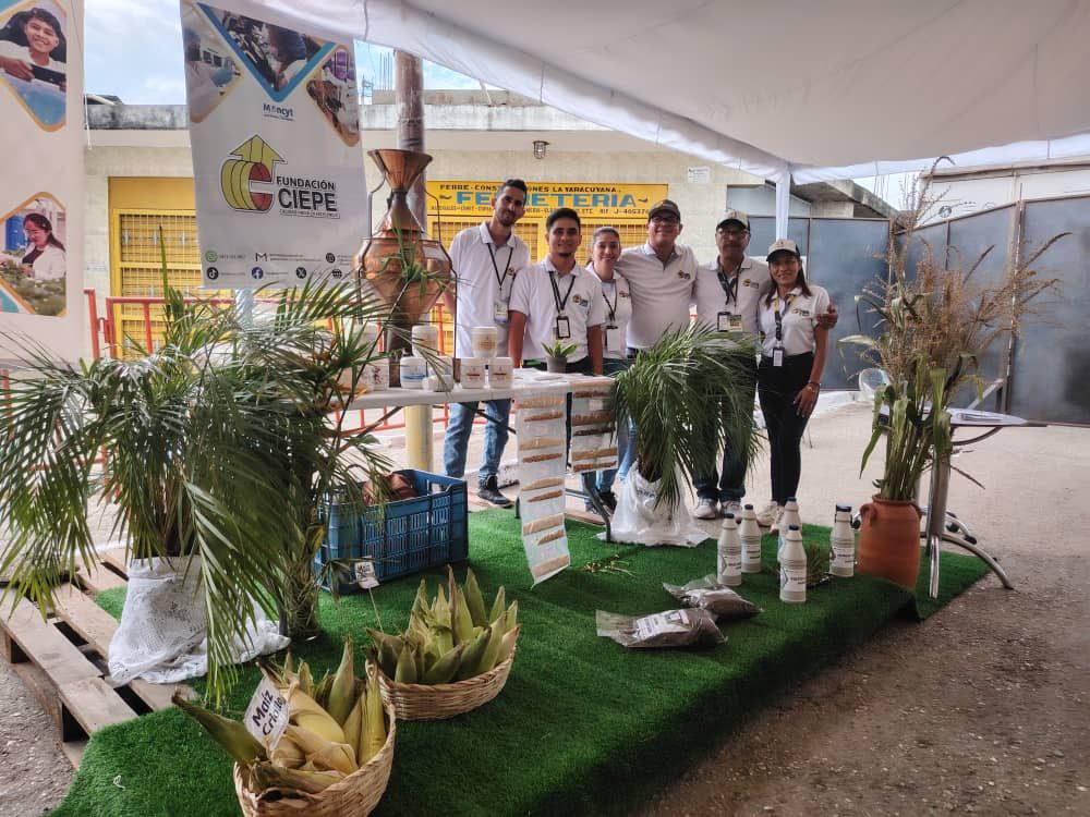 Fundación CIEPE culminó con éxito su participación en la Feria del Maíz Chivacoa 2025