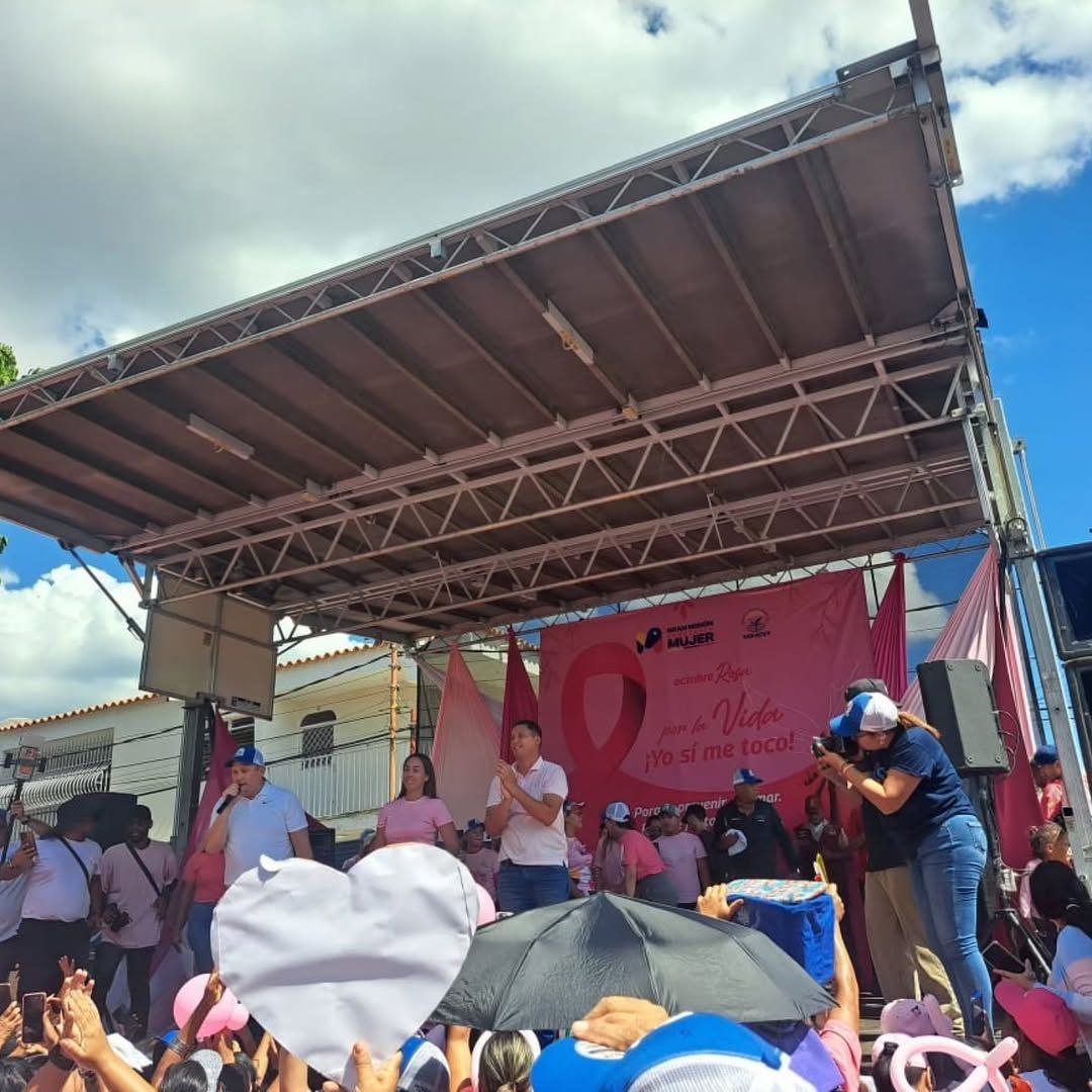 Fundación CIEPE se sumó a la Gran Caminata por la Prevención del Cáncer de Mama en Yaracuy