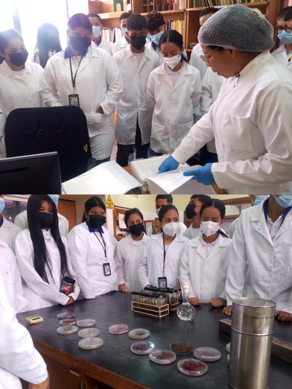 Estudiantes de la UNEFA fortalecen conocimientos en los laboratorios de la Fundación CIEPE