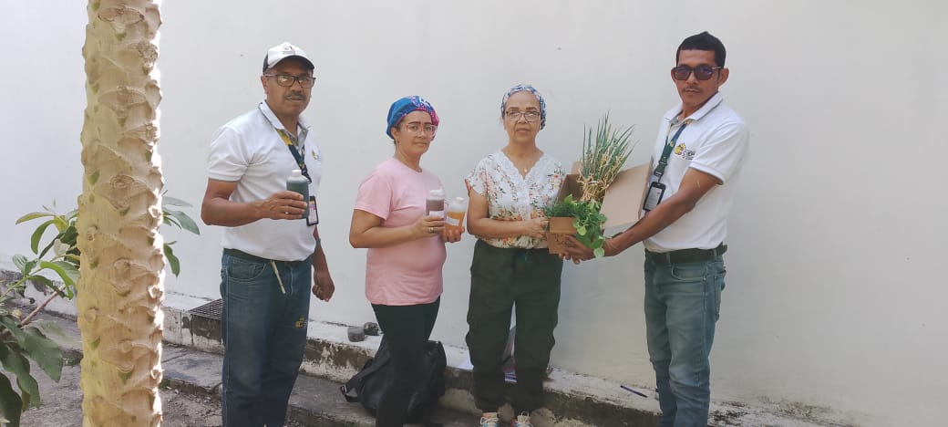 Fundación CIEPE promueve la soberanía alimentaria en el Hospital Central de San Felipe
