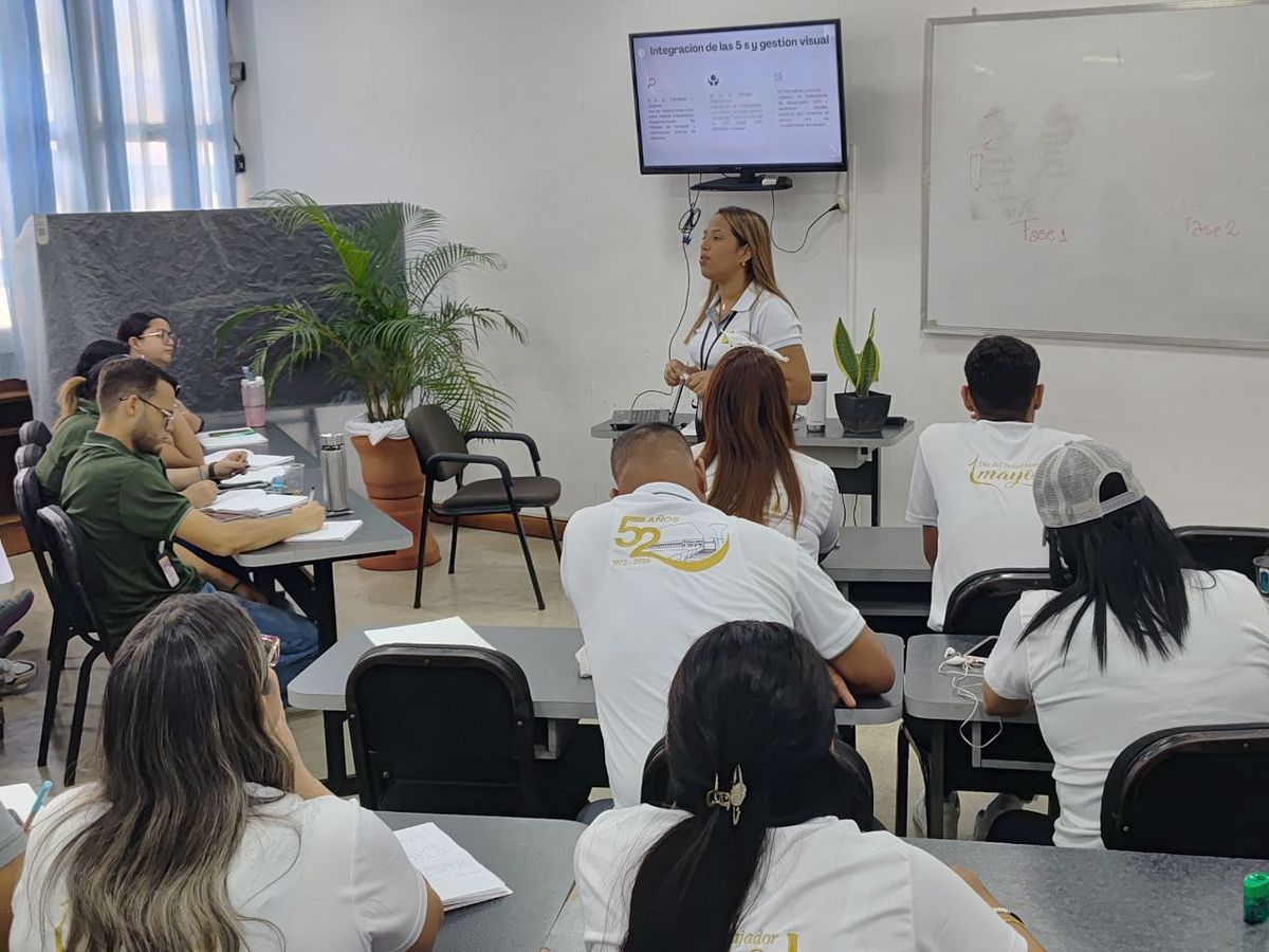Fundación CIEPE capacita a su personal en la metodología 5S y gestión visual