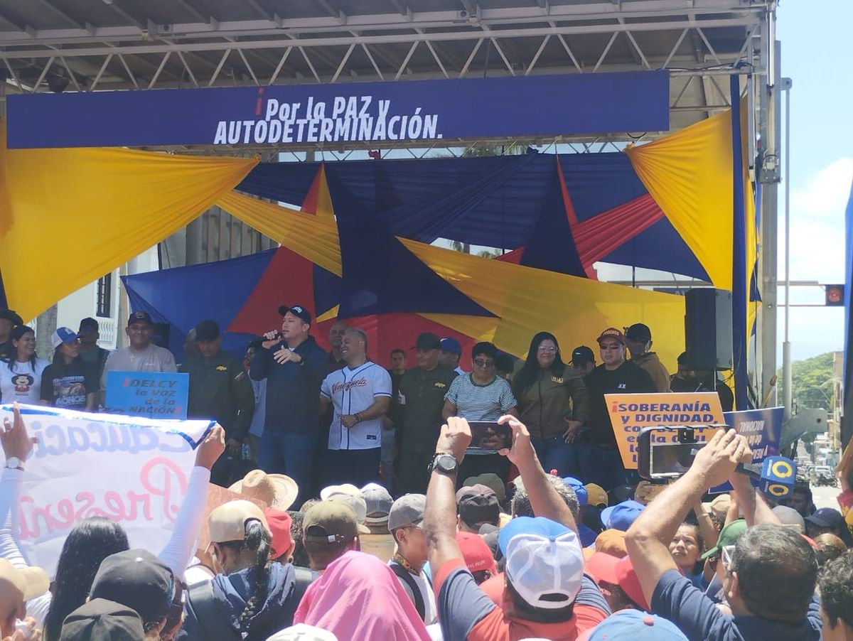 Trabajadores de Ciencia y Tecnología en Yaracuy se movilizaron en respaldo a la Presidenta Delcy Rodríguez tras su intervención en la ONU