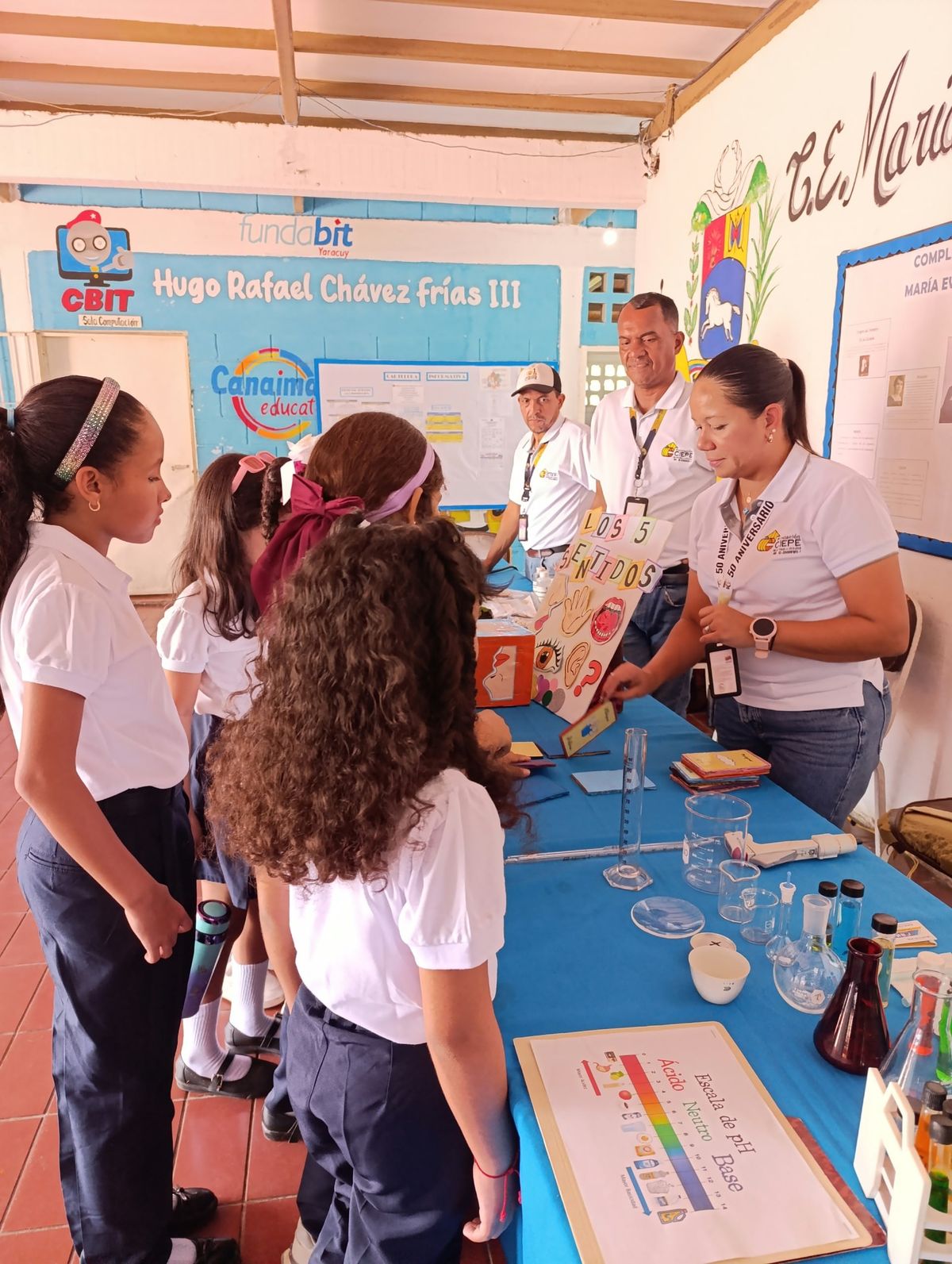 Estudiantes de Yaracuy viven una experiencia de aprendizaje científico con la Fundación CIEPE